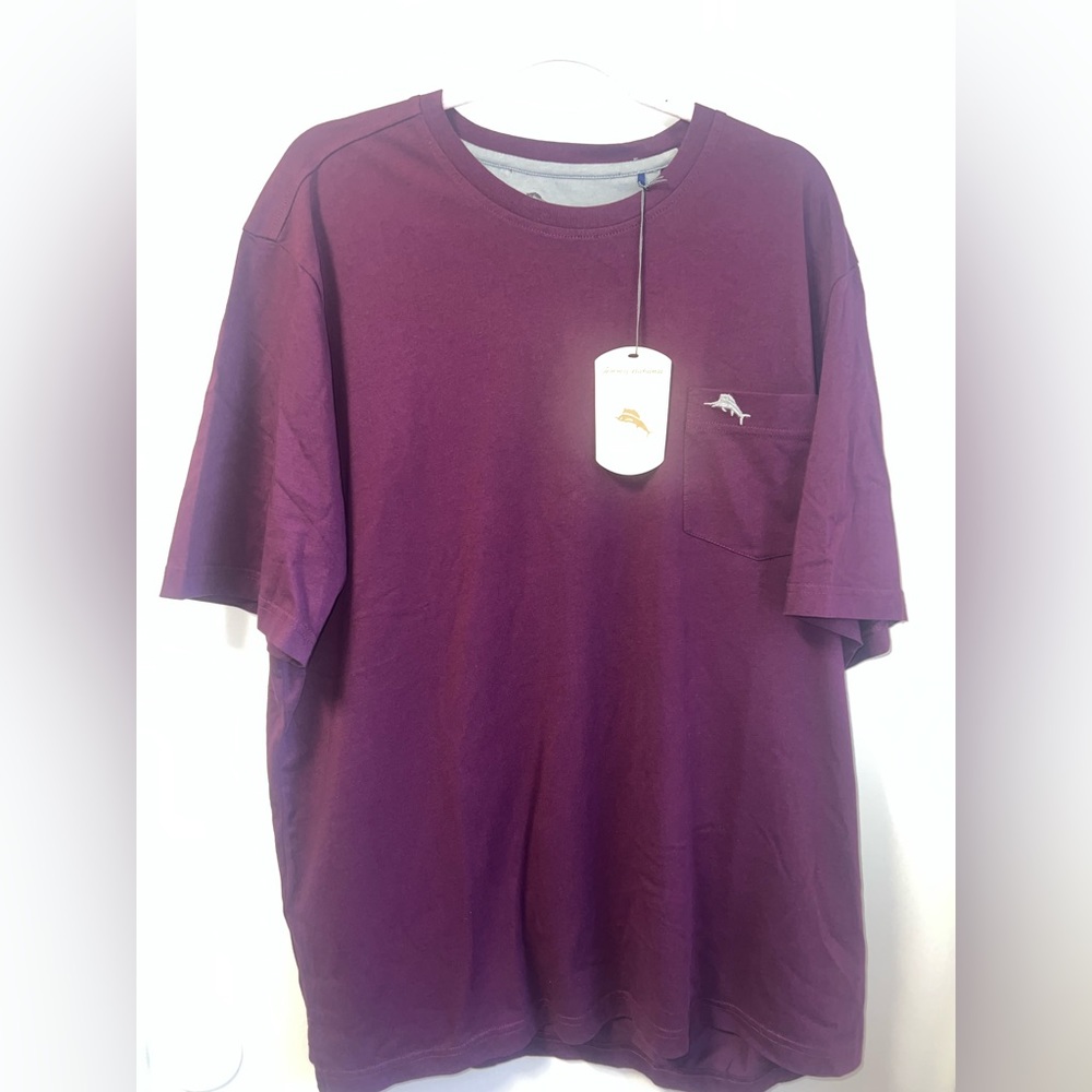 Tommy bahama purple shirt nwt